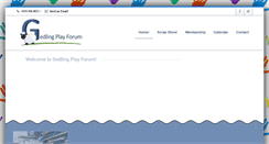 Desktop Screenshot of gedlingplayforum.org